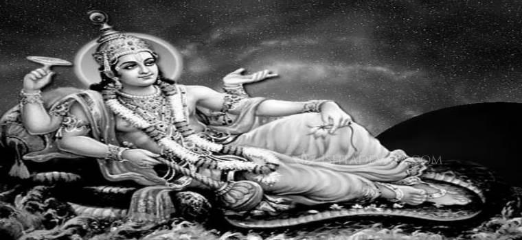 The story of god Vishnu and his appearance