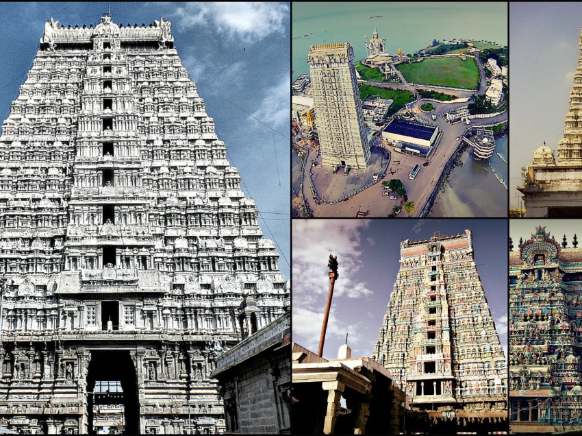 Top 5 Temples With The Tallest Gopuram