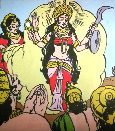 Durga stories for Navarathri – Episode 5 – Shumbha proposes to marry the Goddess