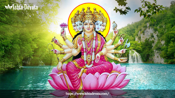 10 Powerful Ayudhas of Goddess Gayatri and Its Benefits