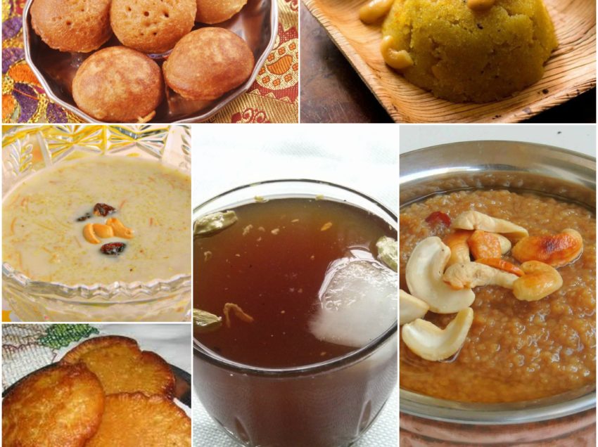 Skanda Sashti Recipes – Panakam, Thinnai Appam,Kandarappam,Rava Kesari,Sakkarai Pongal / Sarkarai Pongal, Rava Semiya Paayasam